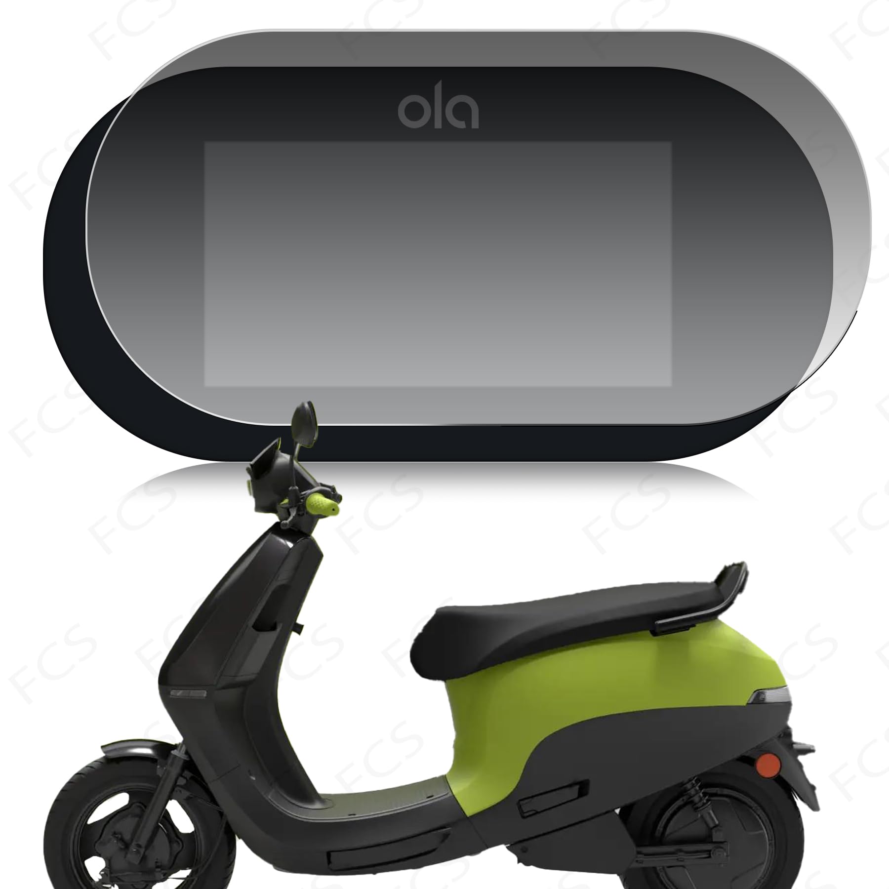 Enlinea Screen Protector for Ola S1x Plus | Ola S1x Screen Gaurd Scooty Screen Protector Glossy- 9H Anti Shock 0.3mm Edge to Edge Anti-shock Screen Protector Guard for Ola S1X New Model (Glossy) (B0CPBXFSG6) Amazon Price History, Amazon Price Tracker