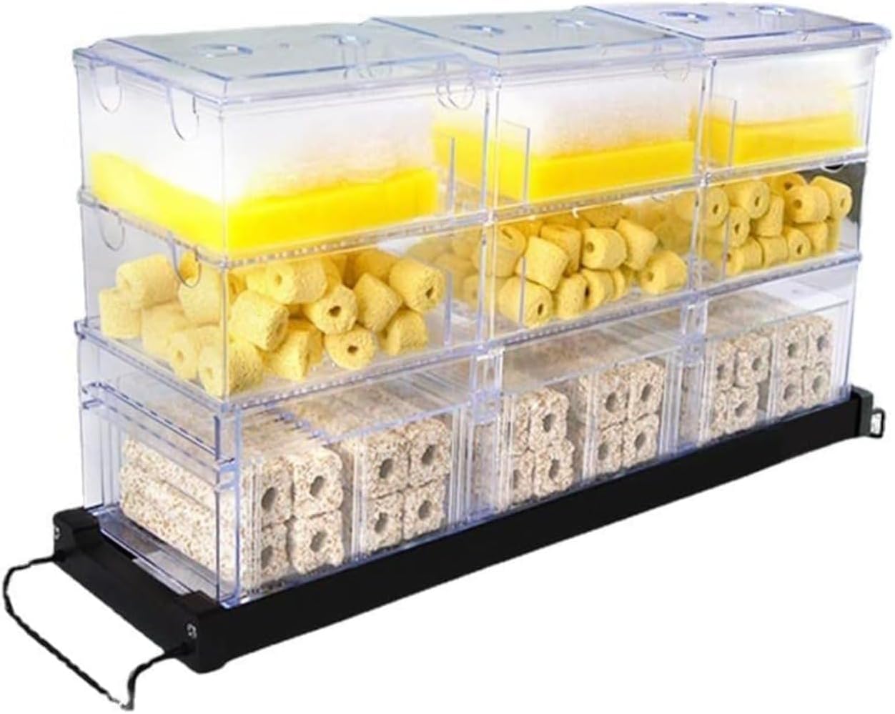 水槽用フィルター 外部フィルター フィルター 水槽用フィルター 熱帯魚フィルター 水槽用ドリップボックス 硬化水貯留フィルターボック