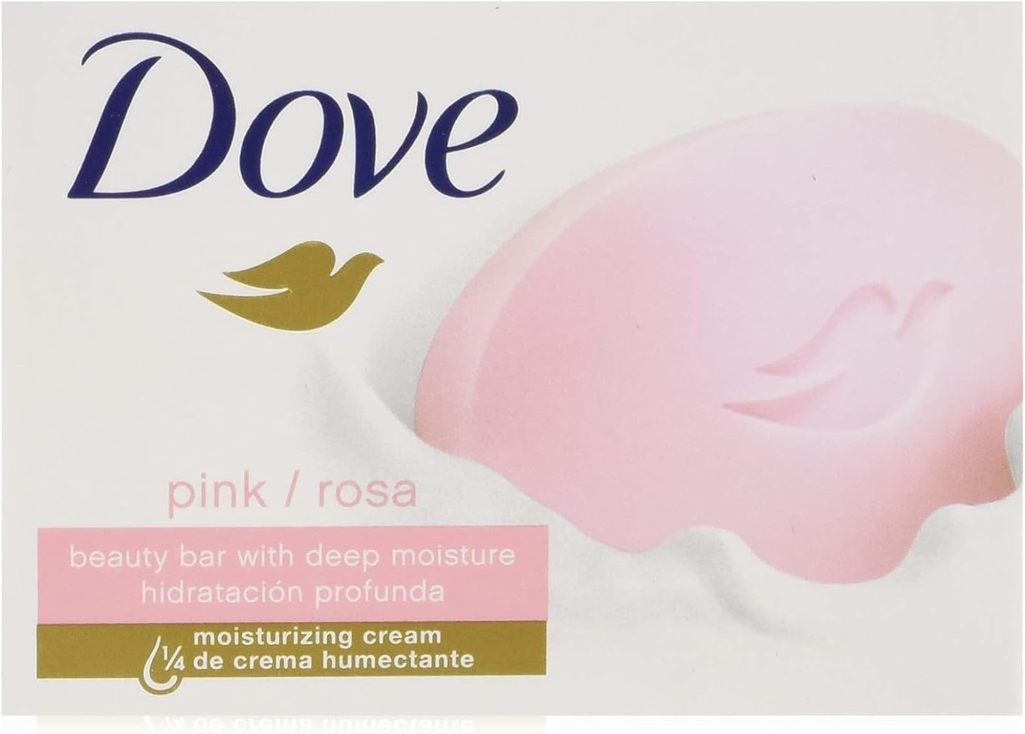Amazon.com : Dove Beauty Cream Bar Soaps Pink 16 Bars, 4.76 Oz / 135 Grams Each : Beauty ...