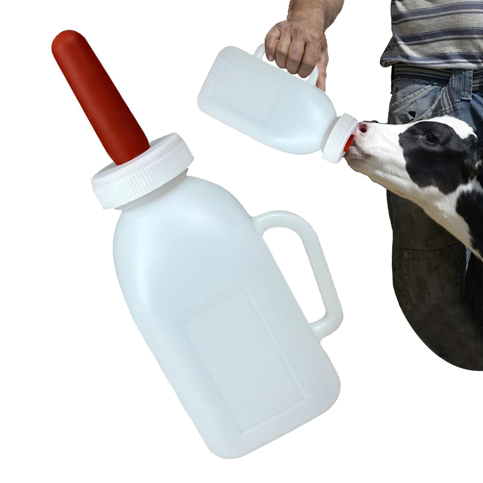 Calf Feeding Bottle, Baby Bottle Goat | Lamb Bottle Calf Milk Bottle | Feeding Bottles for Calves with Soft Teat Leakproof Feeding Milk Bottle