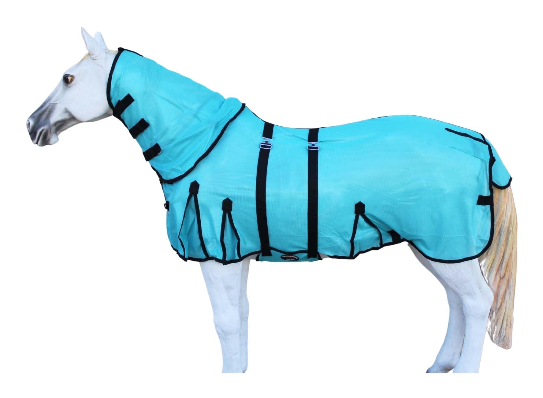 Challenger Horse Mesh Summer Fly Sheet Spring Airflow Neck 73101