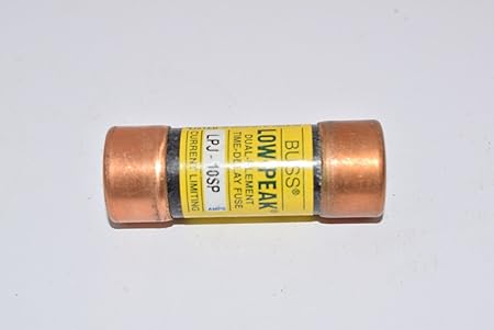 BUSSMANN Fusible Retardante De Importación, 10A, 600V, Con Luz - Foto 2