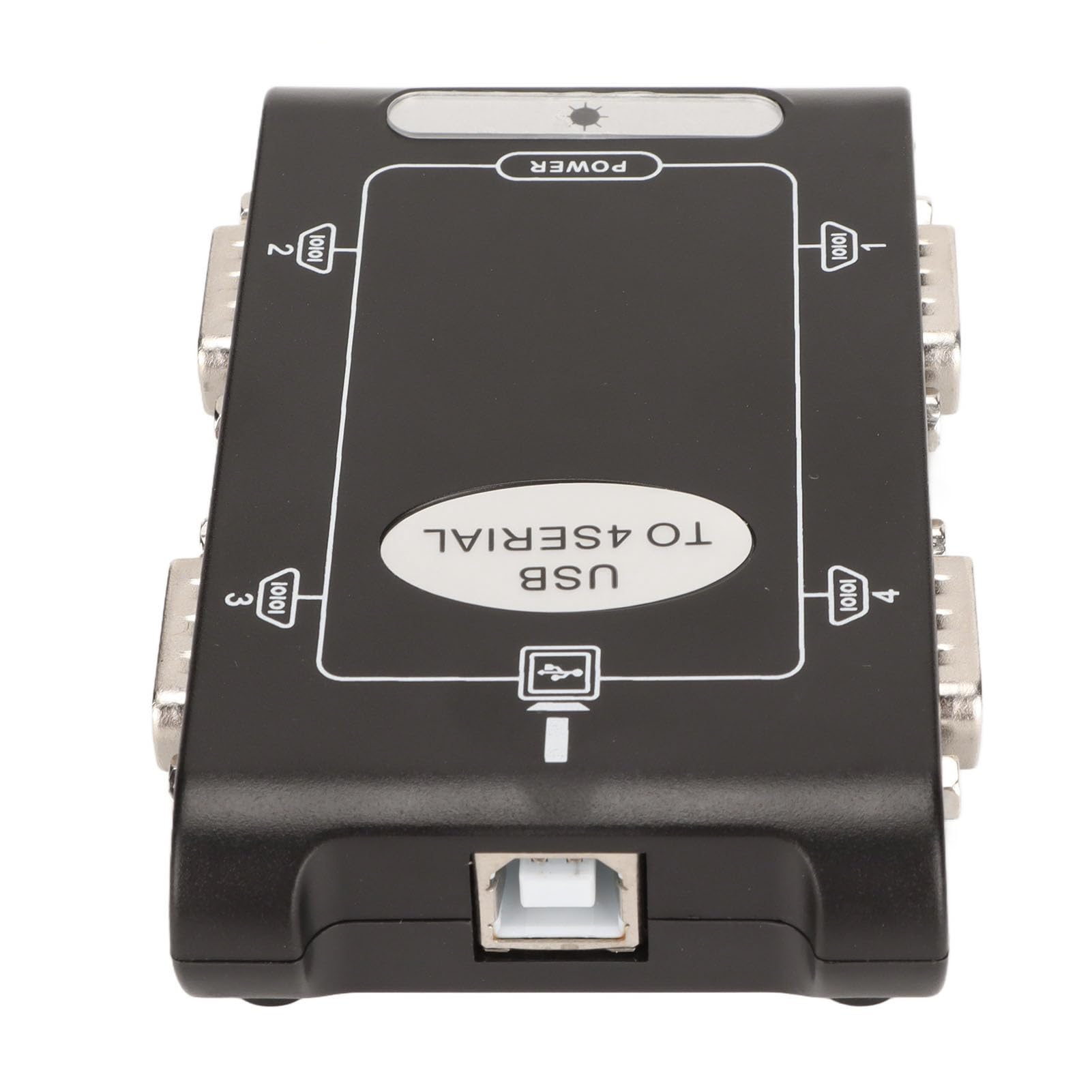 Adaptador USB a Serie con 4 Puertos RS232