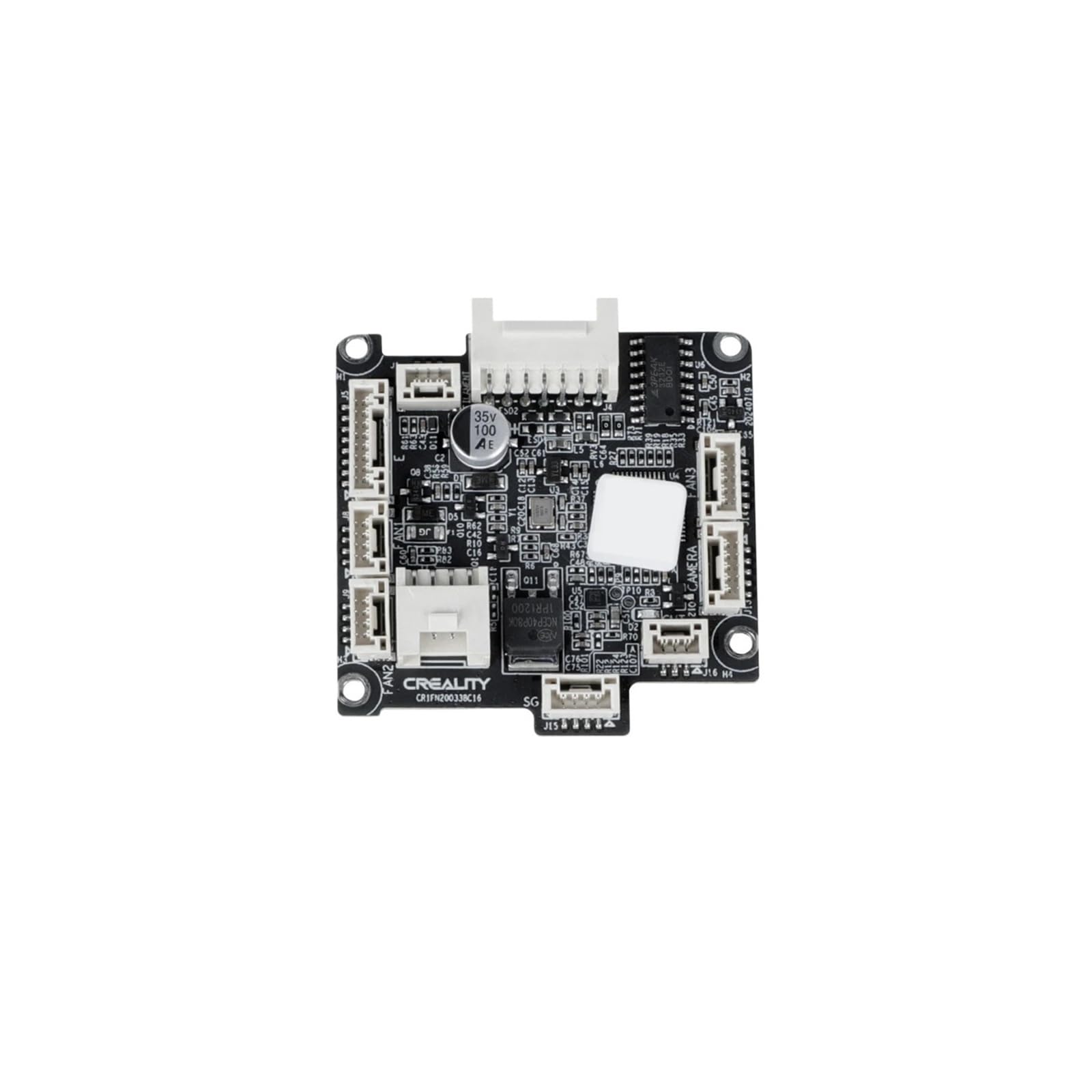 Compatibile con Creality, scheda adattatore ugello K2 Plus | Adattatore PCB testa utensile K2 Plus, scheda di trasferimento ugello, circuito di controllo, parte stampante 3D