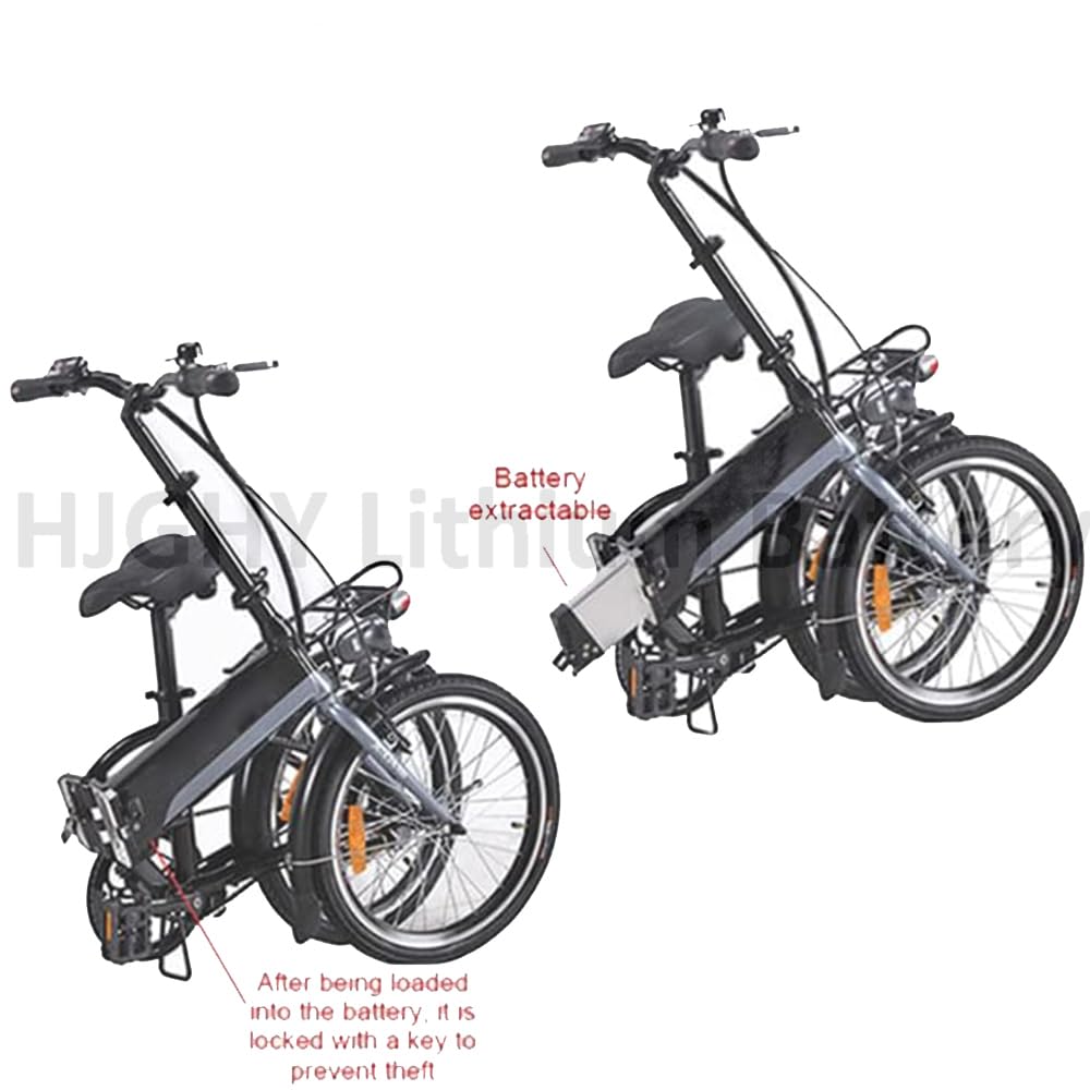 Akumulator do składanego roweru elektrycznego 36 V 10 Ah 13 Ah 15 Ah 16 Ah 17 Ah 48 V 10,4 Ah 12,8 Ah 13,6 Ah 14 Ah Wbudowany akumulator litowo-jonowy do roweru elektrycznego