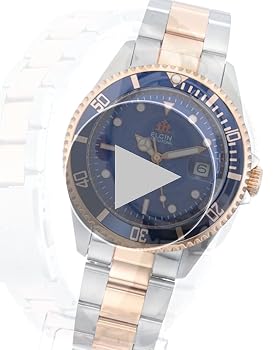 FK-1405PS-B）エルジン（ELGIN）オートマチックダイバー）自動巻き（ブラック）