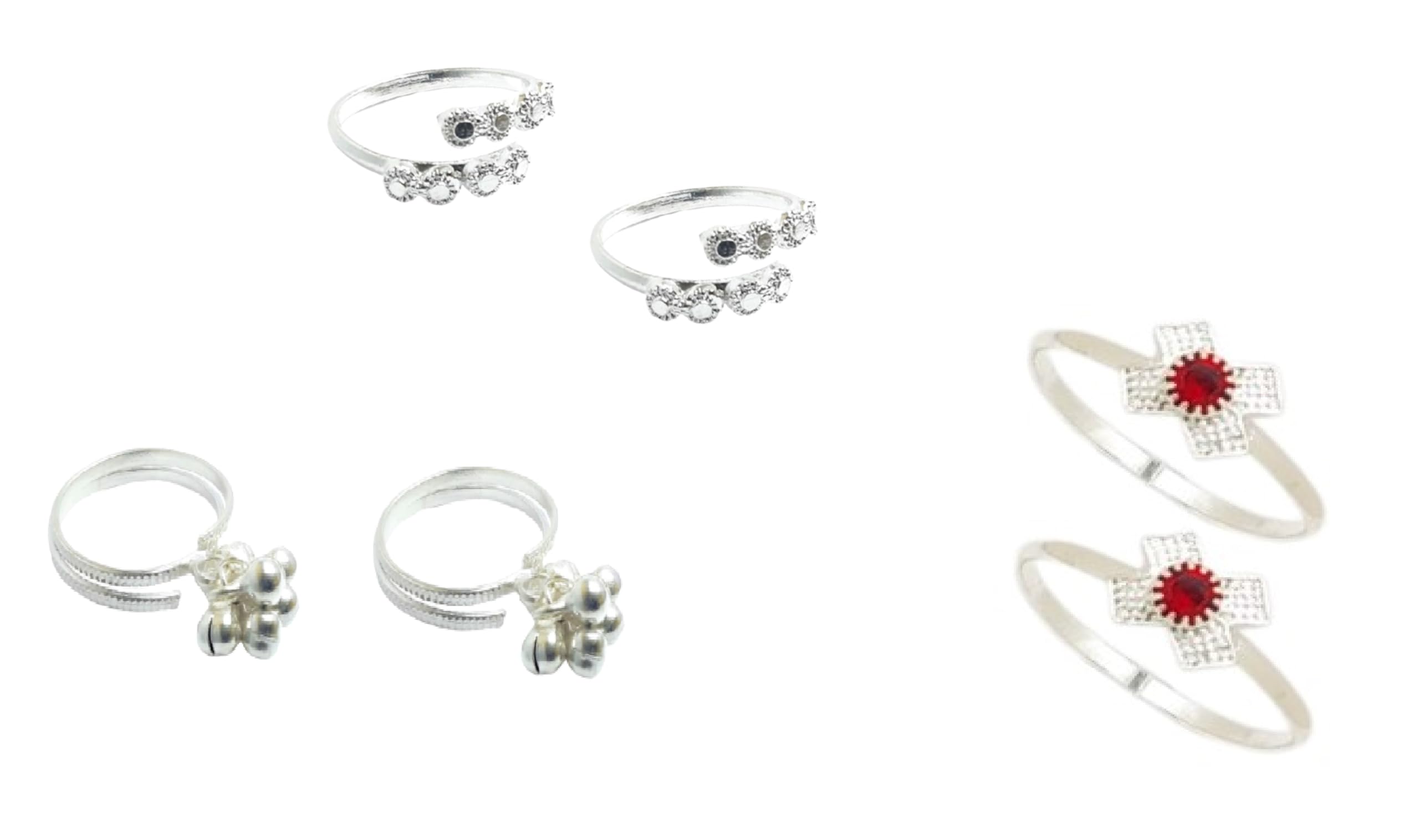 kamada creations Kamada's Designer colorful Toe ring-picture-31