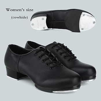 タップダンス用　ブラックレザーシューズ タップダンス用 ブラックレザーシューズ タップダンス用