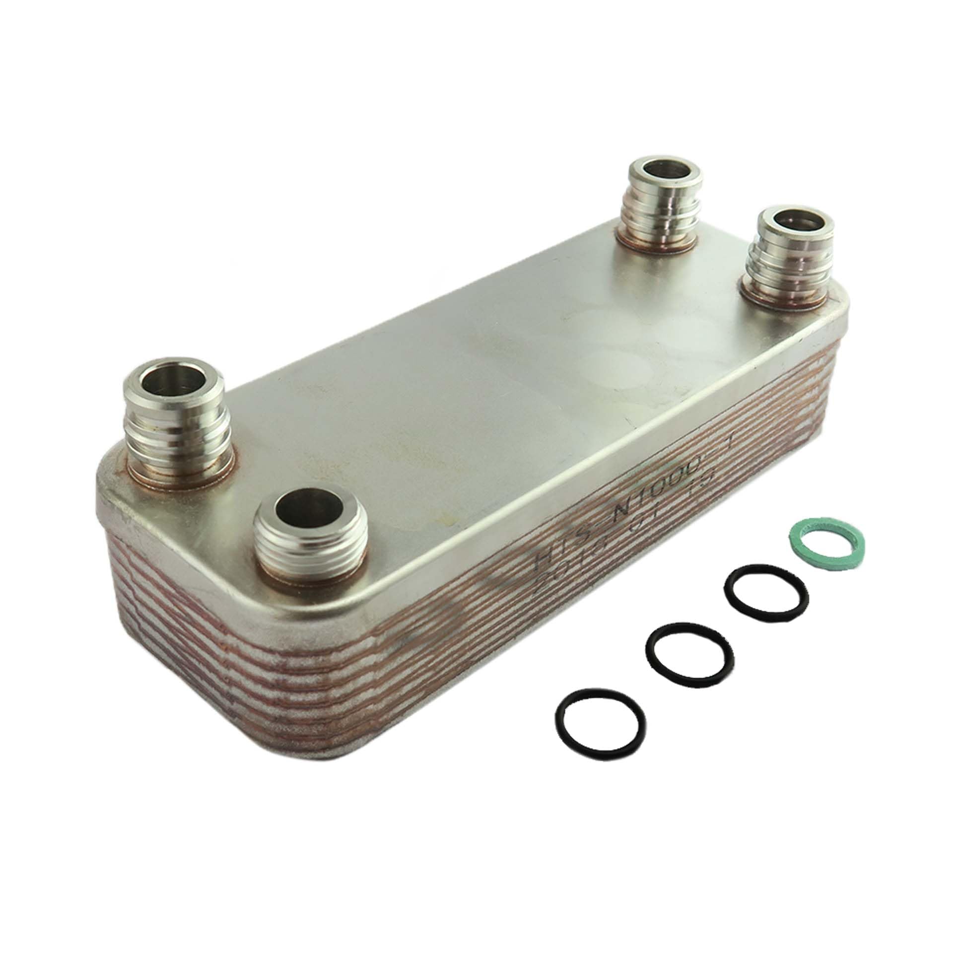 Hts Heat Exchanger Compatible With Vaillant Turbomax Pro 28 E Vuw 282/2-3 R1 R2 R3 Dhw Heat Exchanger 189Mm 065099
