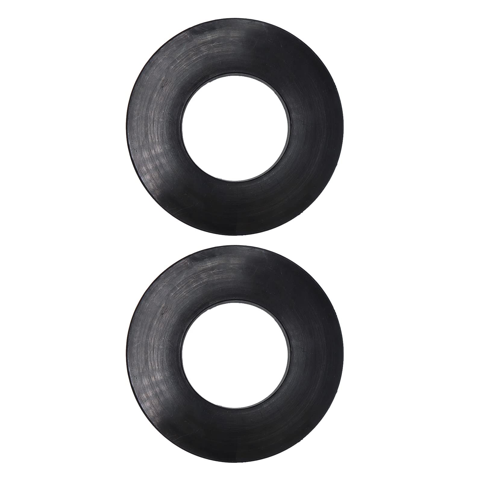 jfqm Stoßdämpfende Gummibuchsenlagerunterlegscheibe for vordere Federbeine, obere Montage, Turmlücken, passend for Audi 80 90 B2 B3 B4 TT MK1 (Color : 2Pc-01)
