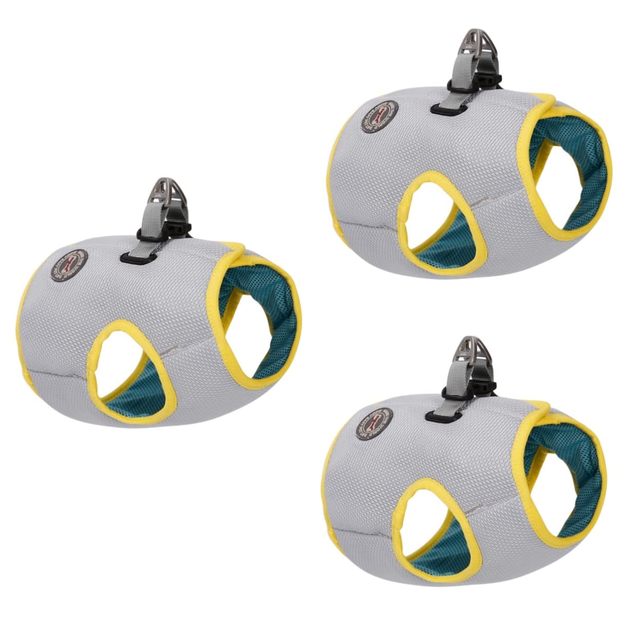 SUPVOX 3pezzi Gilet Refrigerante Per Cani Giacca Traspirante Per Animali Con Design Fresco Perfetta Per Attività All Aria Aperta Taglia s