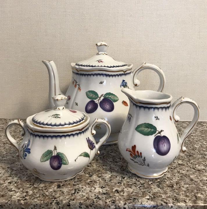 Amazon | リチャードジノリ イタリアンフルーツ ティーセット ポットL  