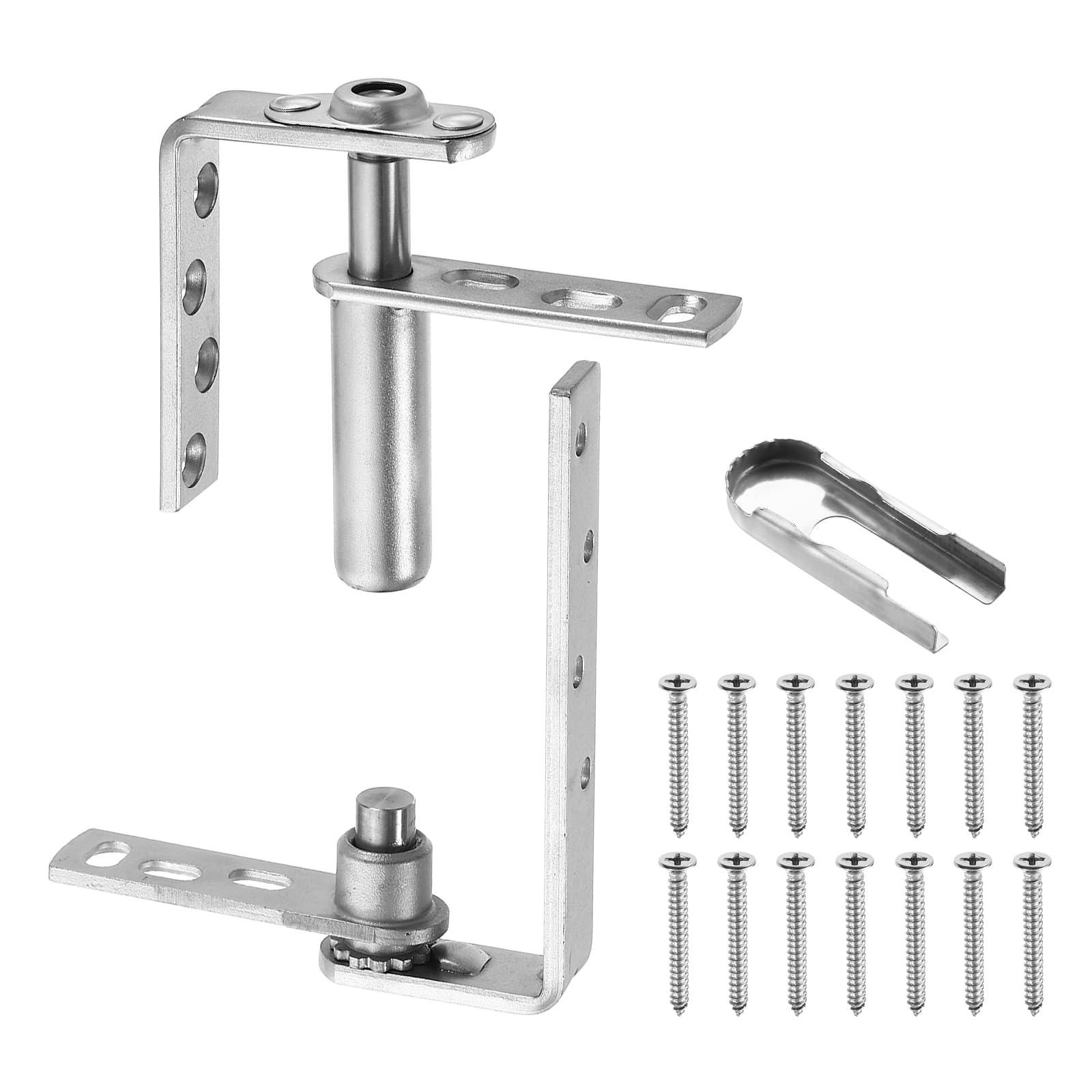 Charnière à retour automatique double sens inox 304 pour porte 15kg