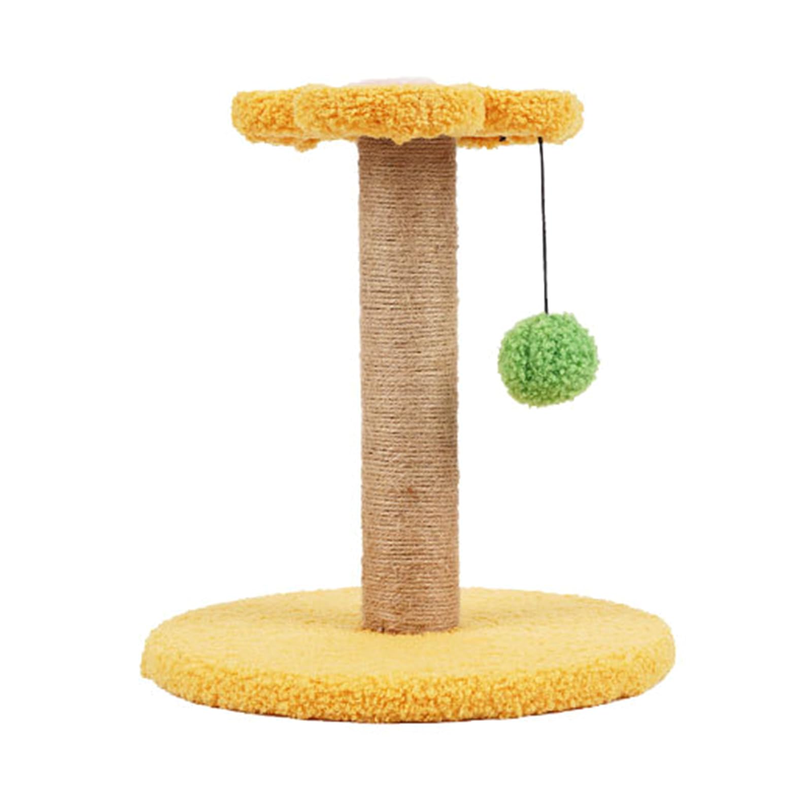 Poteau à chat en sisal pour stopper les griffures sur le canapé