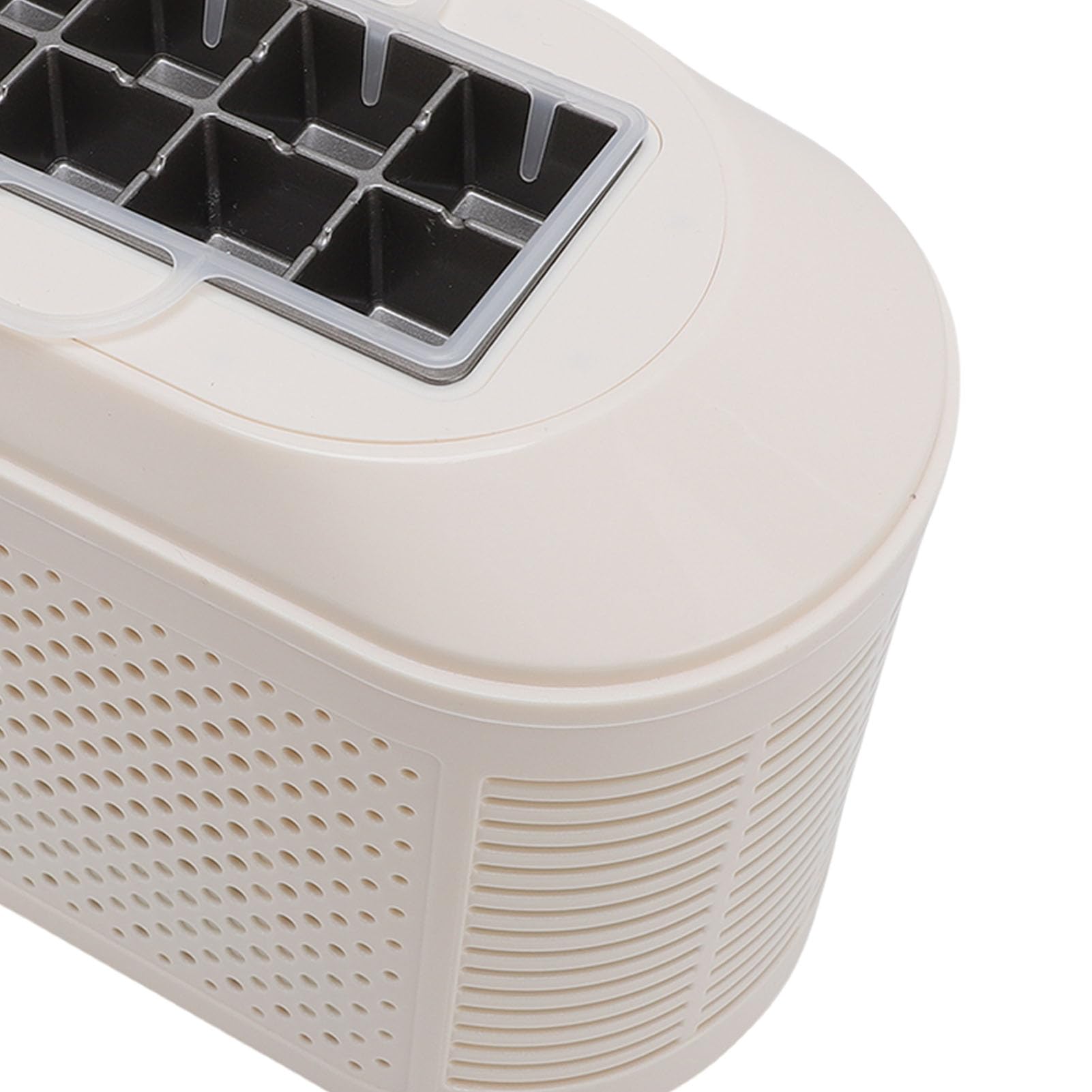 Generic Mini Máquina de Hielo Portátil para Encimera de 120W, Máquina de Hielo Portátil de 8 Cubos, de Automática Compacta para Uso en Casa, Camping, RV (Enchufe de la UE)