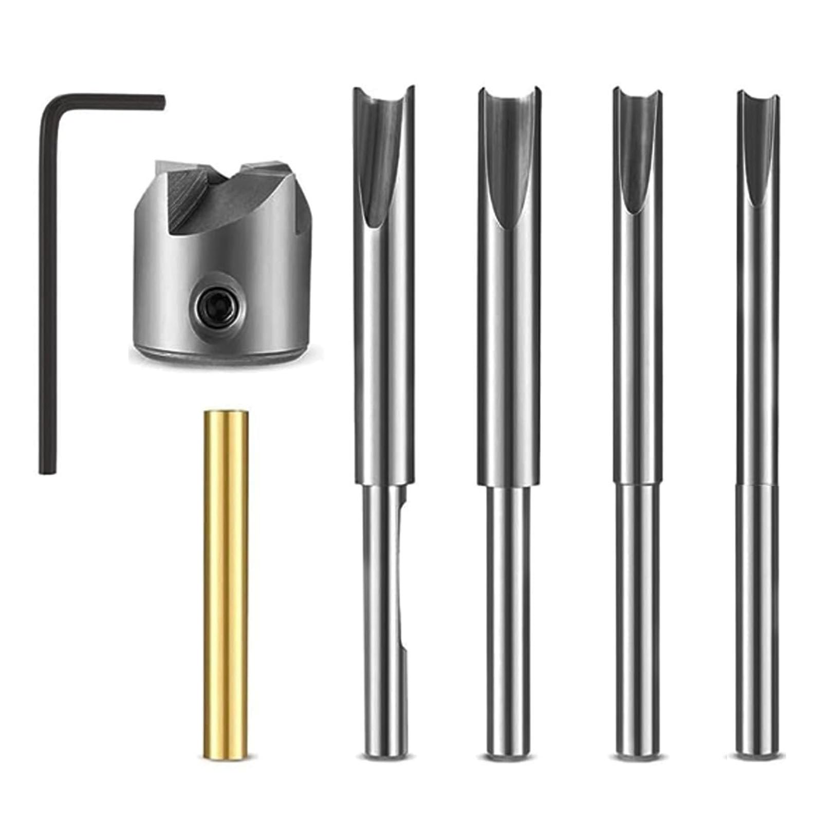 Pen Making Kit, 7Pcs Pen Barrel Trimmer & Cutter Shafts Mill Set