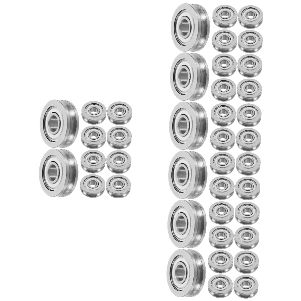 iplusmile 40piezas Rueda De Polea Para Impresora De Rodamientos Estables y Duraderos Compatible Diversos Modelos De Impresoras Fácil Instalación y Resultados Precisos