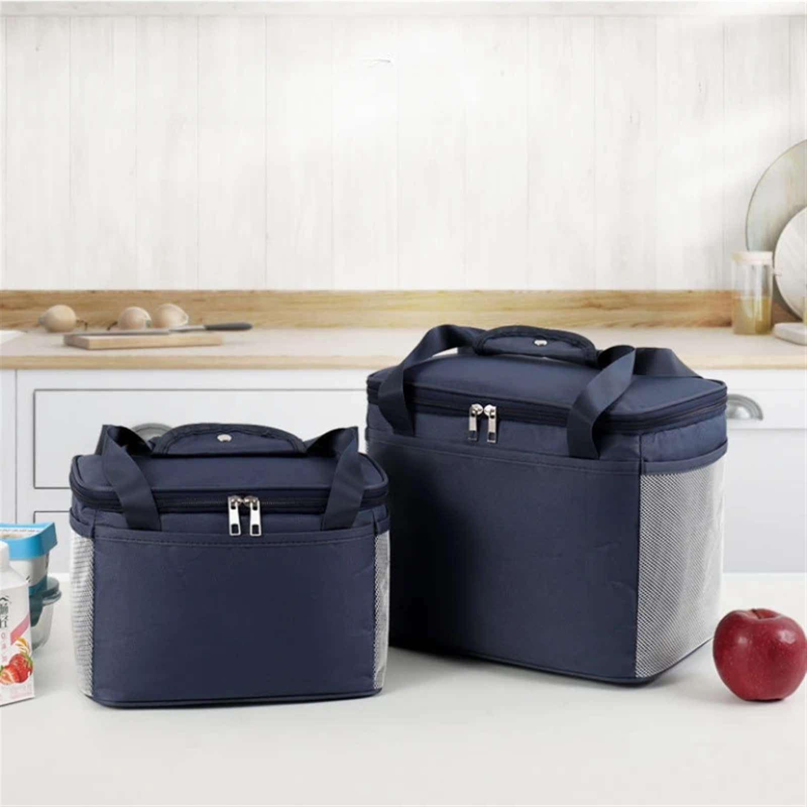 Borsa Per Il Pranzo Borsa frigo isolata, portatile, termica, for picnic, pranzo, contenitore for alimenti da campeggio, pacco ghiaccio, frigorifero termico isolato Per Lavoro, Ufficio, Scuola, Picnic,