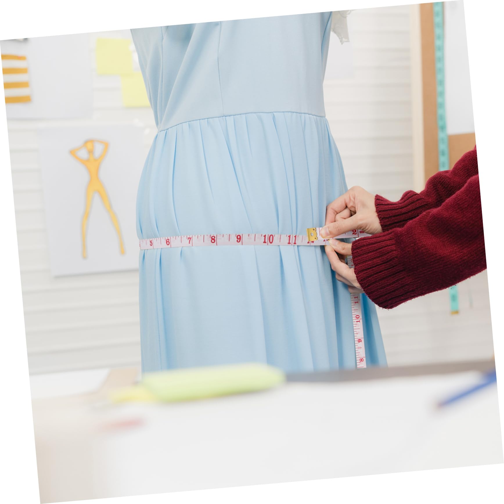Juego de Reglas de Costura Curva Francesa para Patronaje y Tela | Plástico Flexible, 12 Piezas, Uso en Corte y Diy, para Diseñadores de Moda y Principiantes
