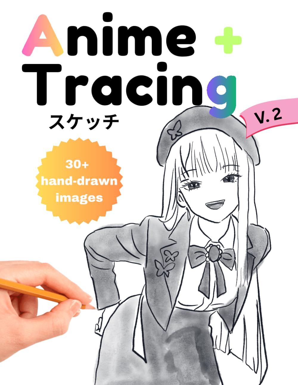 Anime Tracing: Pretty Girls (Tracing Work-book)