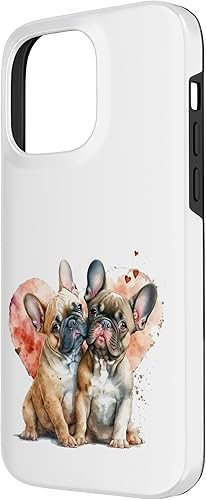 Miniatura 2 de iPhone 14 Pro Max French Bulldog Frenchie Dog Design - Carcasa de amor francés para mujer