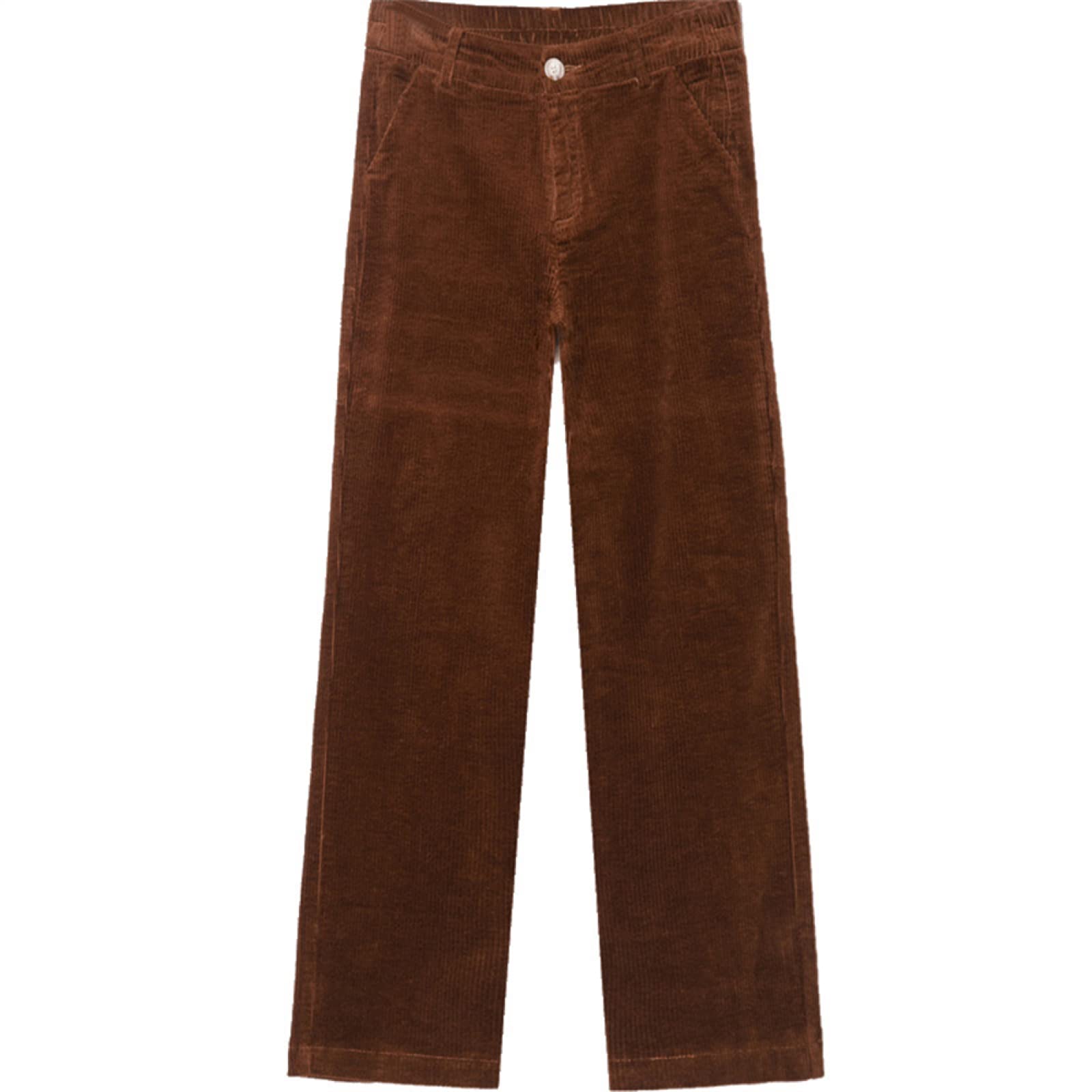 Lässige Hose Mit Weitem Bein Vertikale Samthose Für Damen Gerade Hose Mit Weitem Bein Freizeithose Aus Cord