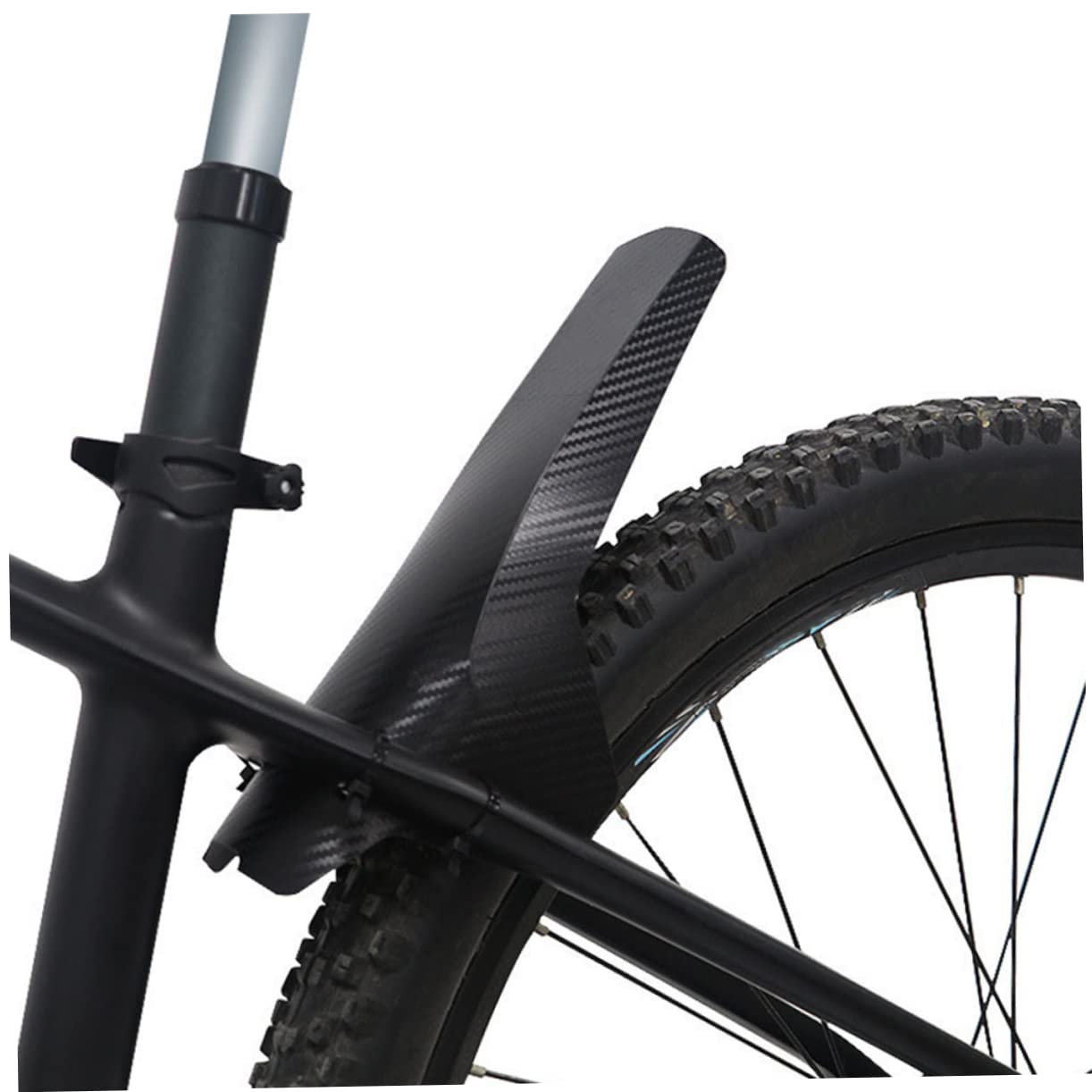 INOOMP 5 Sätze Fahrrad Kotflügel Fixie-Bike Mountainbike Vorne Fahrräder Schutzbleche Für Mountainbikes Schutzbleche Für Fatbikes MTB Vorne Bulk-perlen Reiten Steckdose Plastik Sport & Freizeit