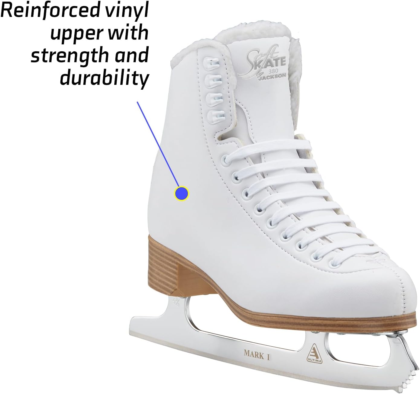 Jackson Ultima SoftSkate 380 Womens Ice Skates for Women/Kids image 4