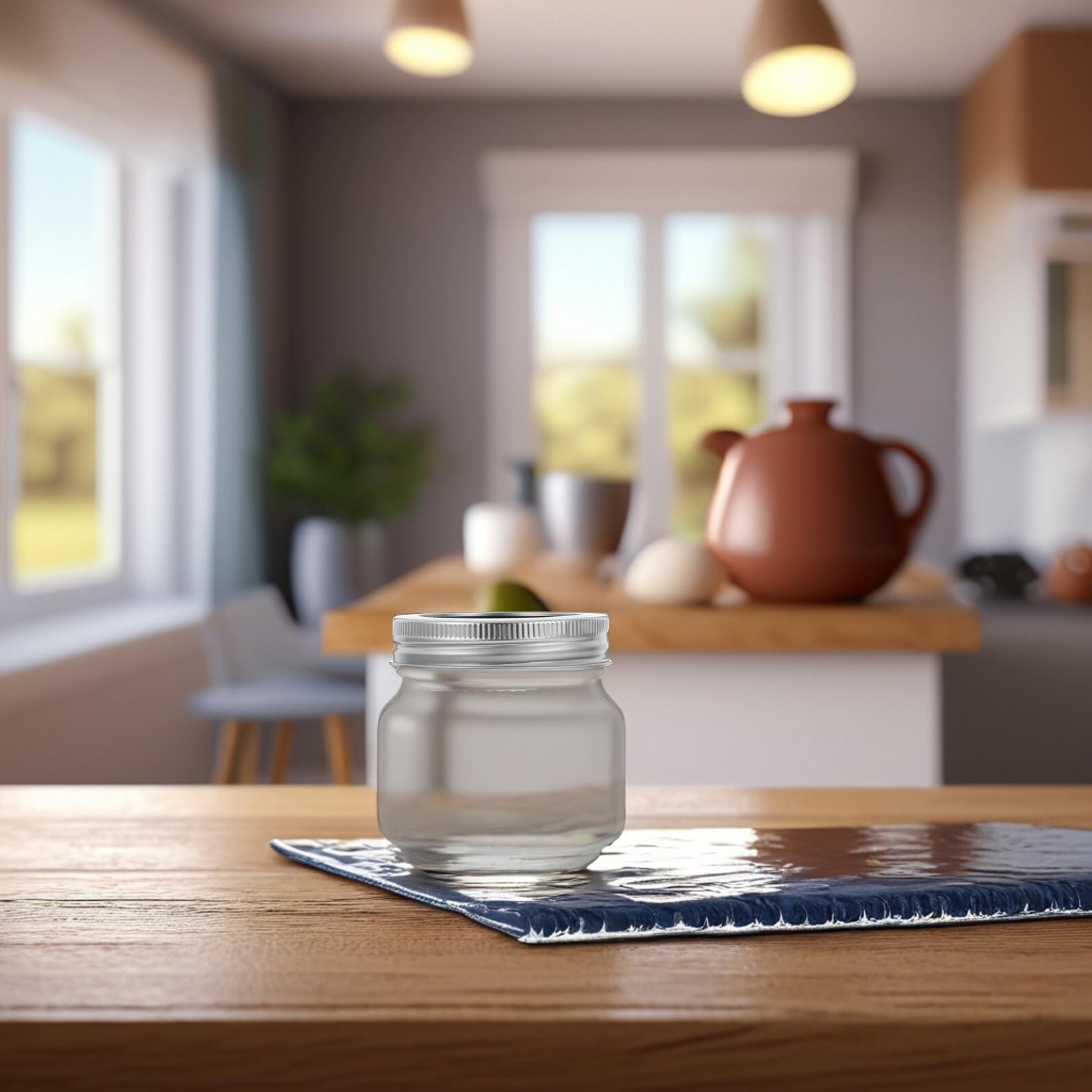 6 Stück Teiliges Glas Einmachgläser mit Luftdichtem Deckel Vielseitige Vorratsgläser für Frische Salate Obst und Konfitüren Zuverlässige Frischhaltedosen für Küche und Haushalt