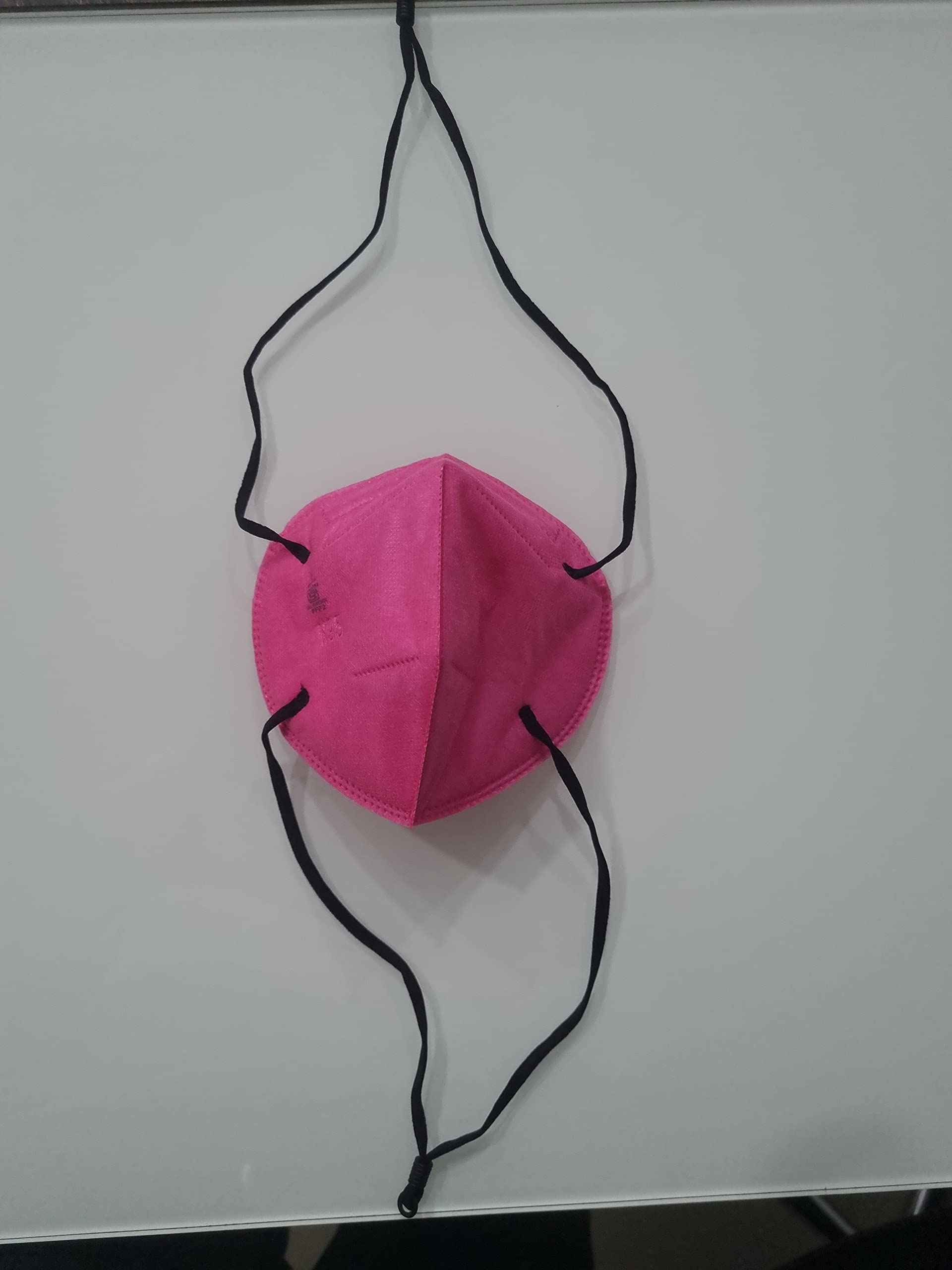 Life Vitals Head Loop Style N-95 Non-Woven Fabric Reusable Protective Face Mask, ISO,BIS, GMP & FDA Approved 6 Layered Filtration with 2 Melt Blown Layers, (Pink, Without Valve,10 Piece) for Unisex