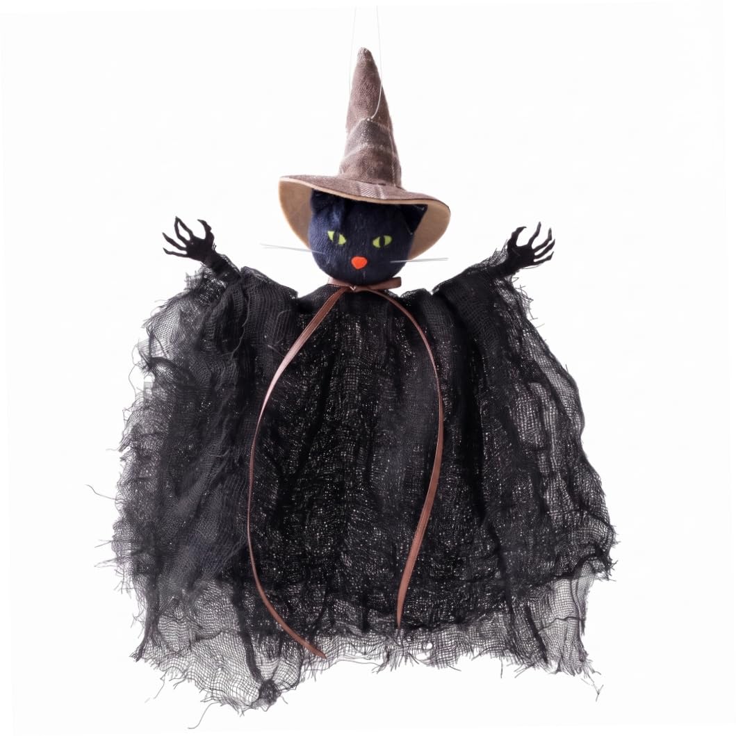 Halloween Ghost Decor Black Swinging Ghosts