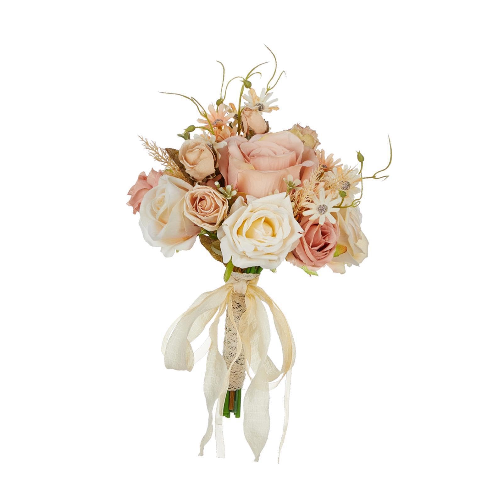Bouquet de mariée en fleurs artificielles pour cérémonie extérieure