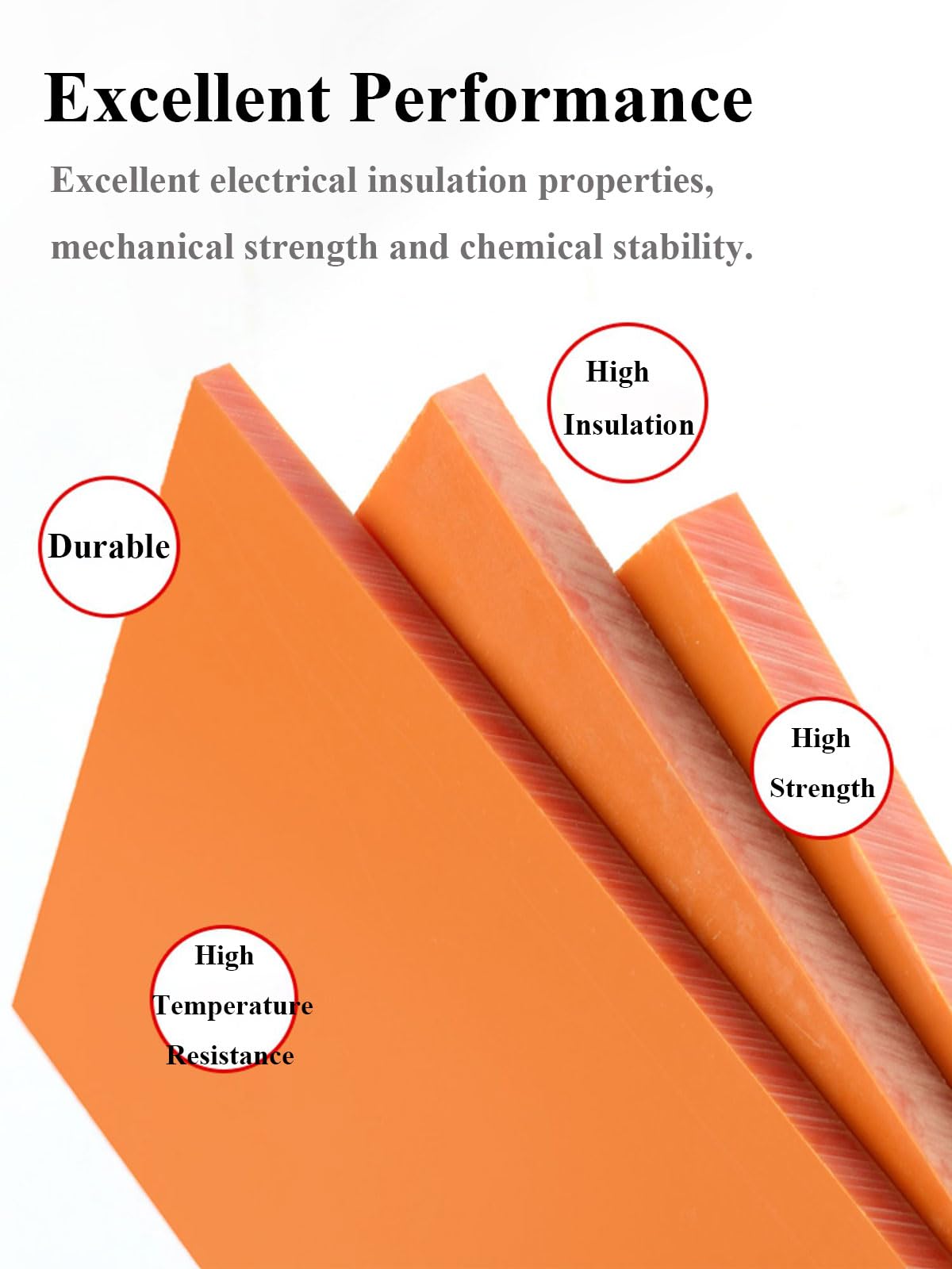 Feuilles phénoliques en bakélite, Lot de 3 plaques phénoliques en bakélite 150 mm x (4-6) for bricolage électrique et électronique(150 * 150 * 5mm 3)