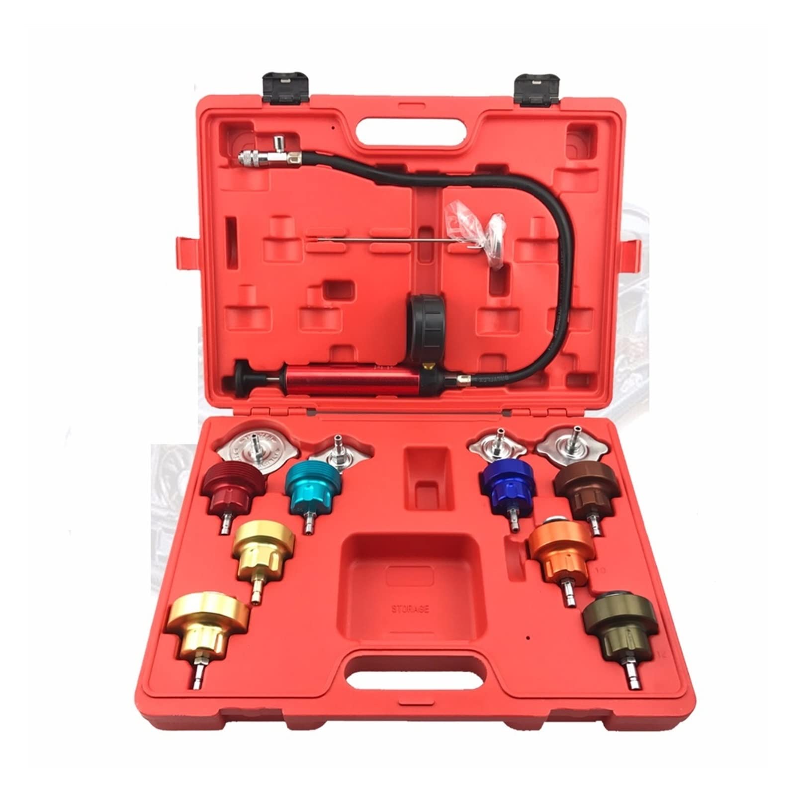 Sistema de detector de fugas de automóviles y herramienta de enfriamiento automotriz
