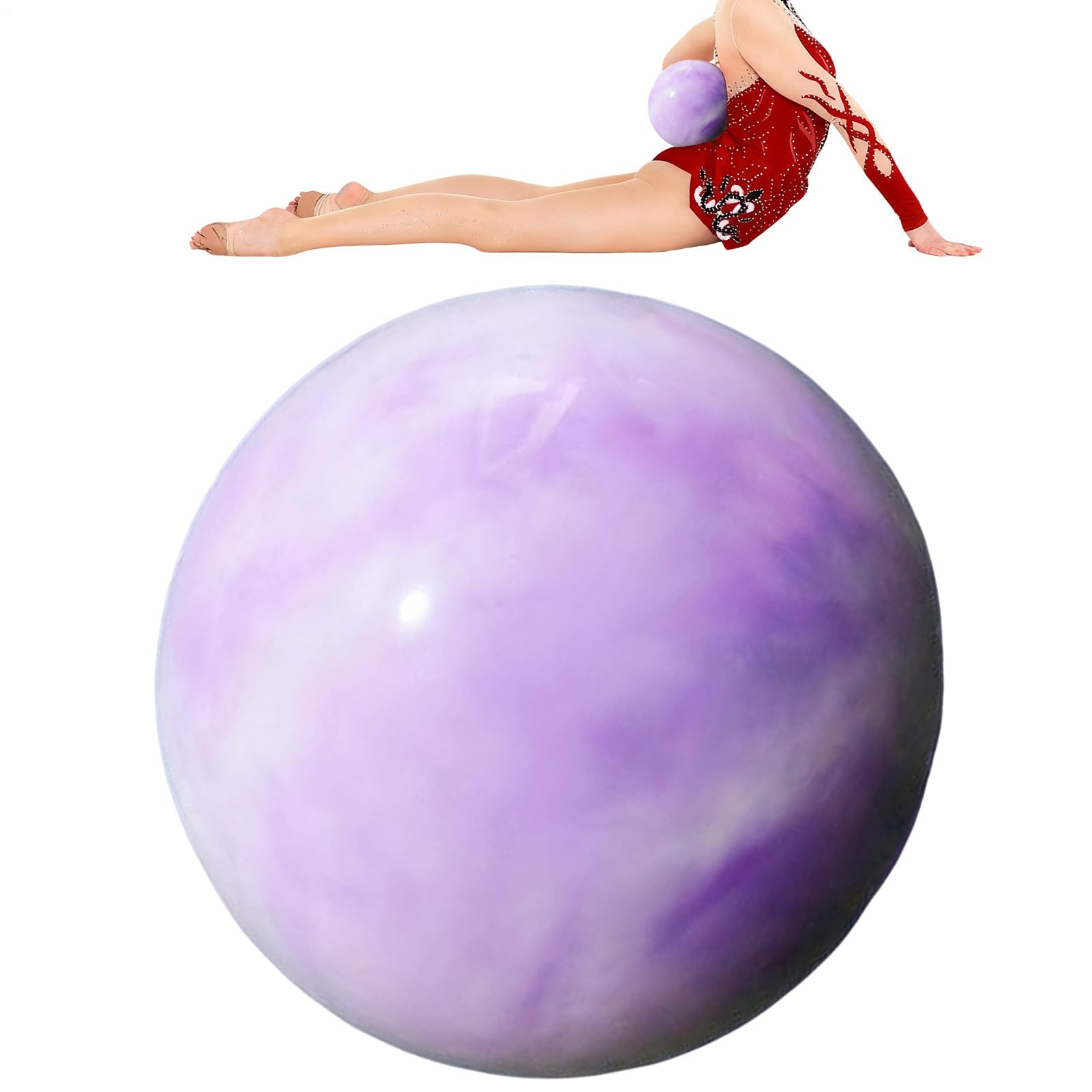 Soft Pilates Ball - Yoga Exercise Ball, Core Strength Training With 15-18cm Diameter, Balance Training Equipment, Perfect For Yoga, Pilates Core, Physical And Balance (Home & Gym & Offic