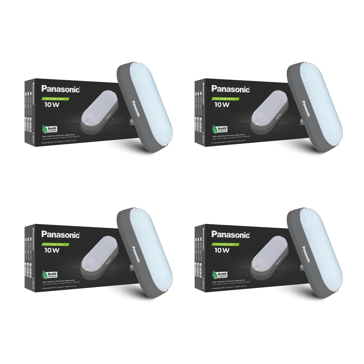 Panasonic LED Bulkhead Light - Outdoor Waterproof -13