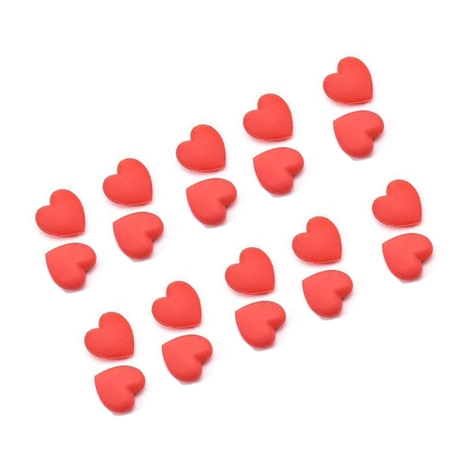 oringnat 10 Pairs Adorable Heart Shaped Glasses AntiSlip Covers Silicone Eyeglasses Ear Grips for Fashionable Eyewear