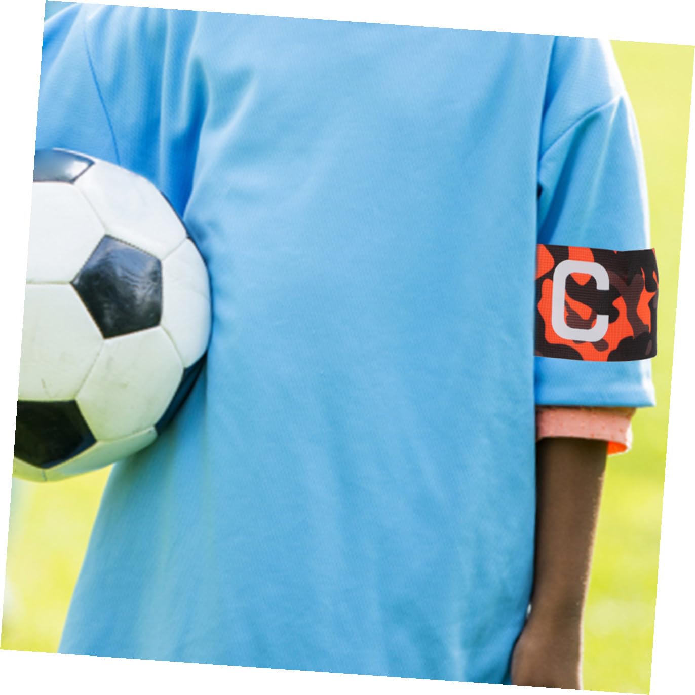 TOYANDONA Brazalete De Protector Brazaletes De Capitanes De Futbol Brazalete Deportivo Ajustable Brazalete De Fútbol Ajustable Banda De Accesorios De Fútbol
