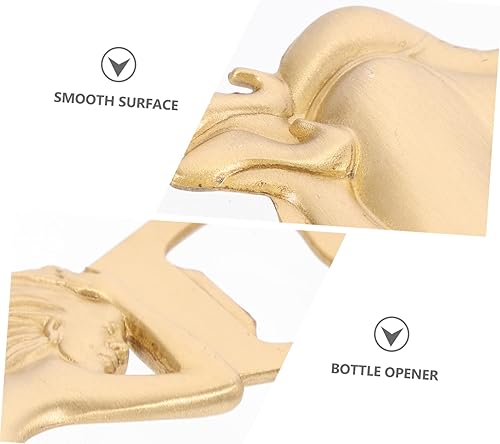 Miniatura 7 de Zerodeko Abrebotellas de latón con forma de dama desnuda, abrebotellas de cerveza de metal, abrebotellas de cerveza de metal, abridor de tapa de