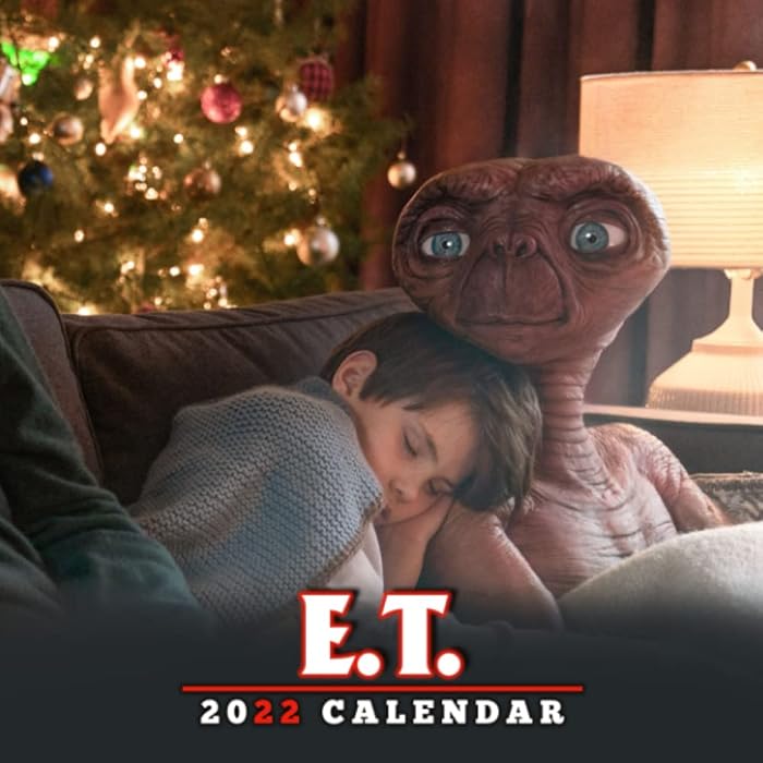 Buy E.T. the Extra Calendar 2022 Movie TV&Series Films Calendar January 2022 December 2022