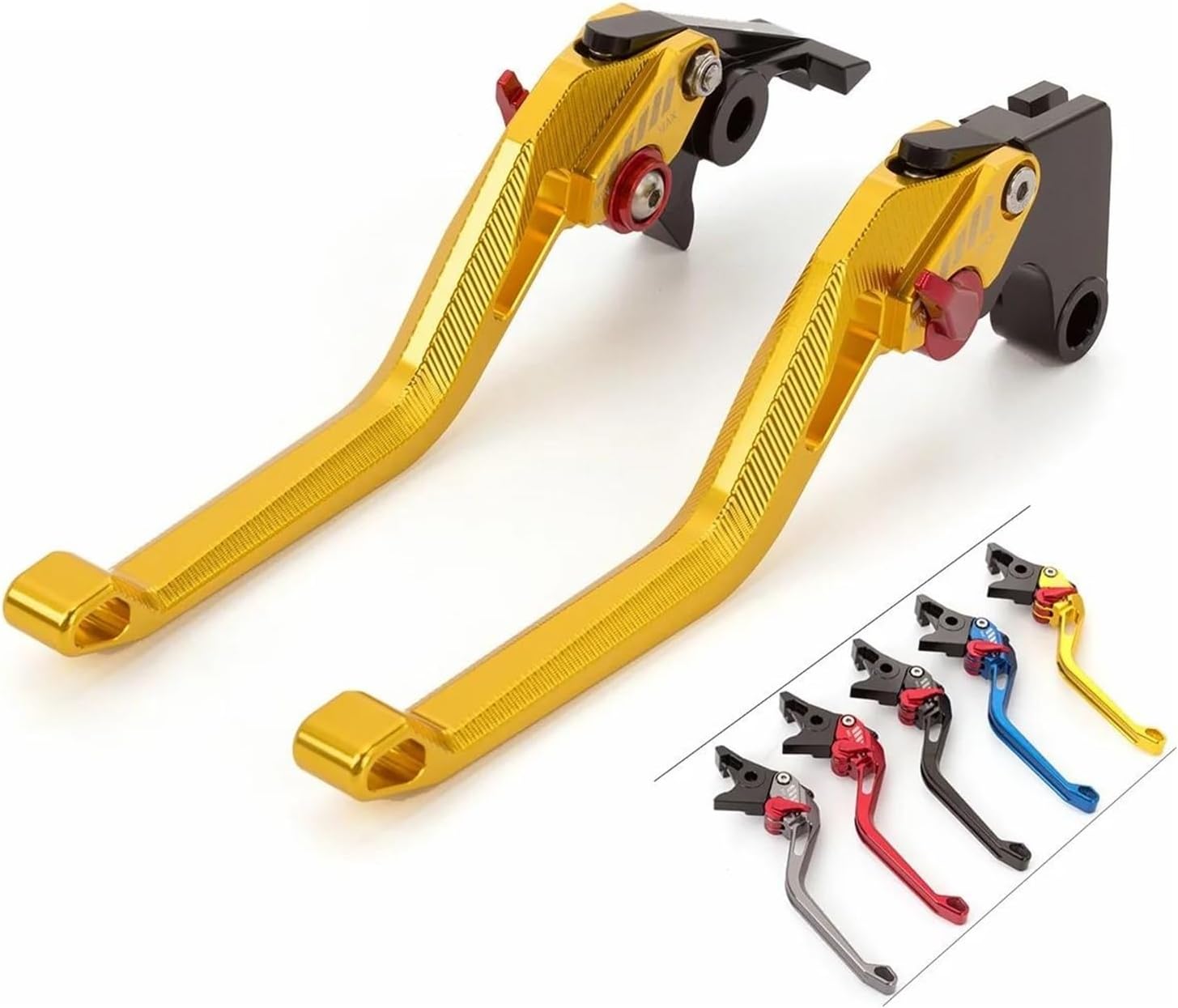 For Yamaha XMAX X MAX 300 250 Xmax 300 Xmax 250 X Max 125 CNC Aluminum Motorcycle Brake Clutch Lever Handle(164mm Red)