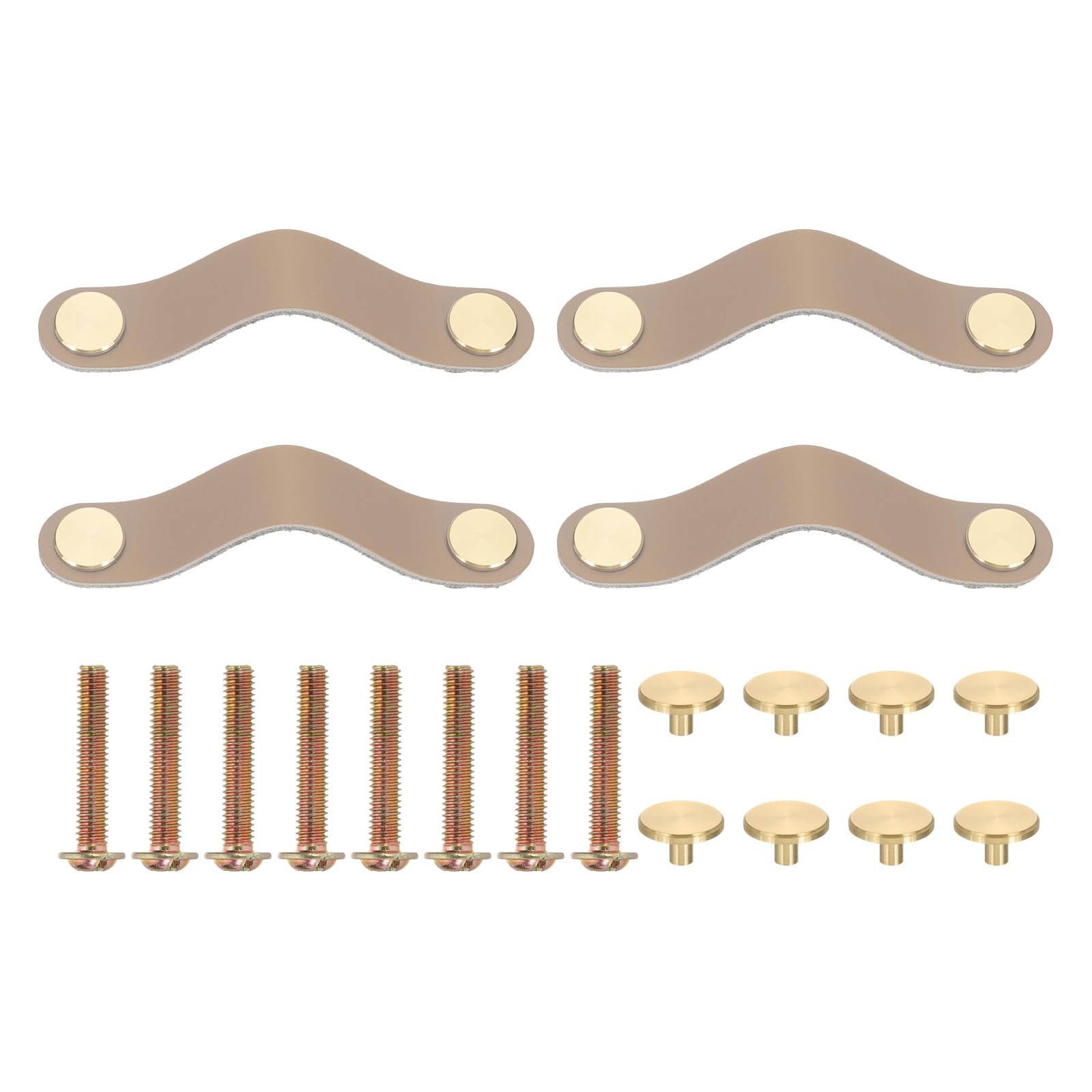 PATIKIL Leather Drawer Pulls