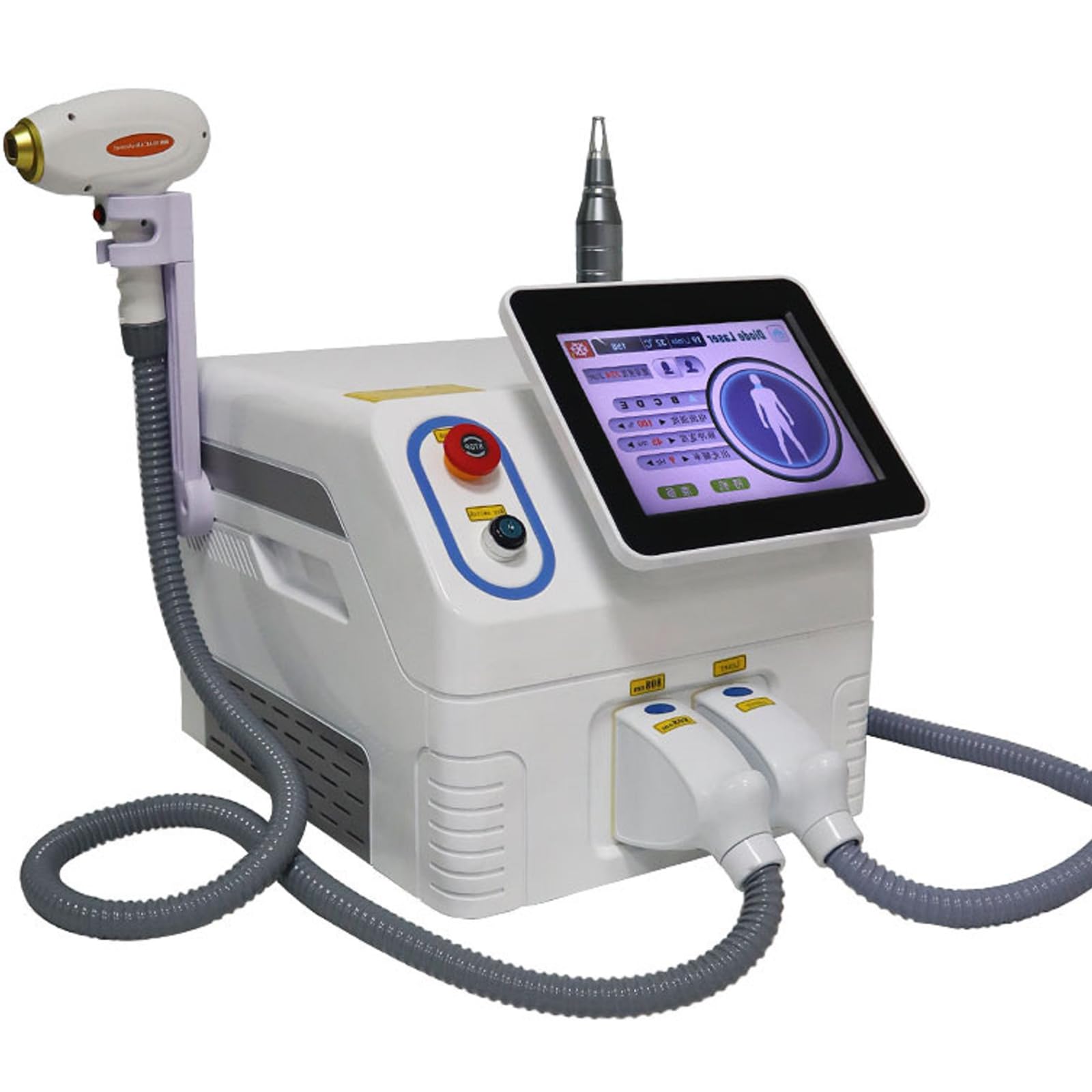 Professional 2 in1 Laser Hair Removal Machine 808 Diode Laser Body Face Remove Hair Beauty Equipment Skin Tools