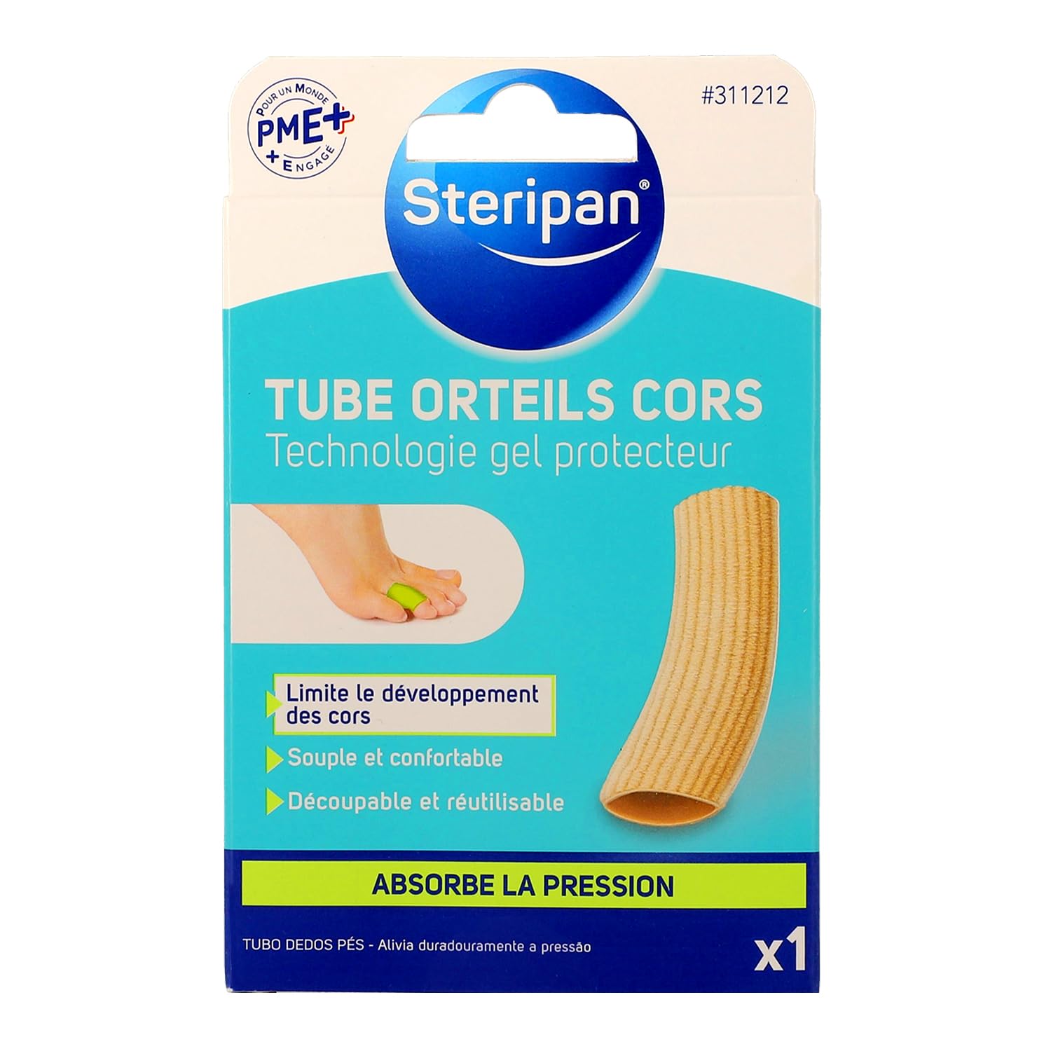 Lot De 16 Protège-orteils En Gel Blulu - Tubes De 0.98 Pouce Pour Le Confort Et La Protection