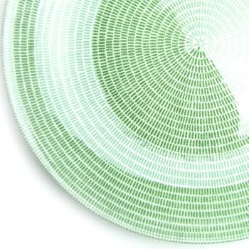 ARABIA アベック26cm 旧ロゴ 　グリーン　ブラウン　2枚セット ARABIA アベック26cm 旧ロゴ グリーン ブラウン 2枚セット