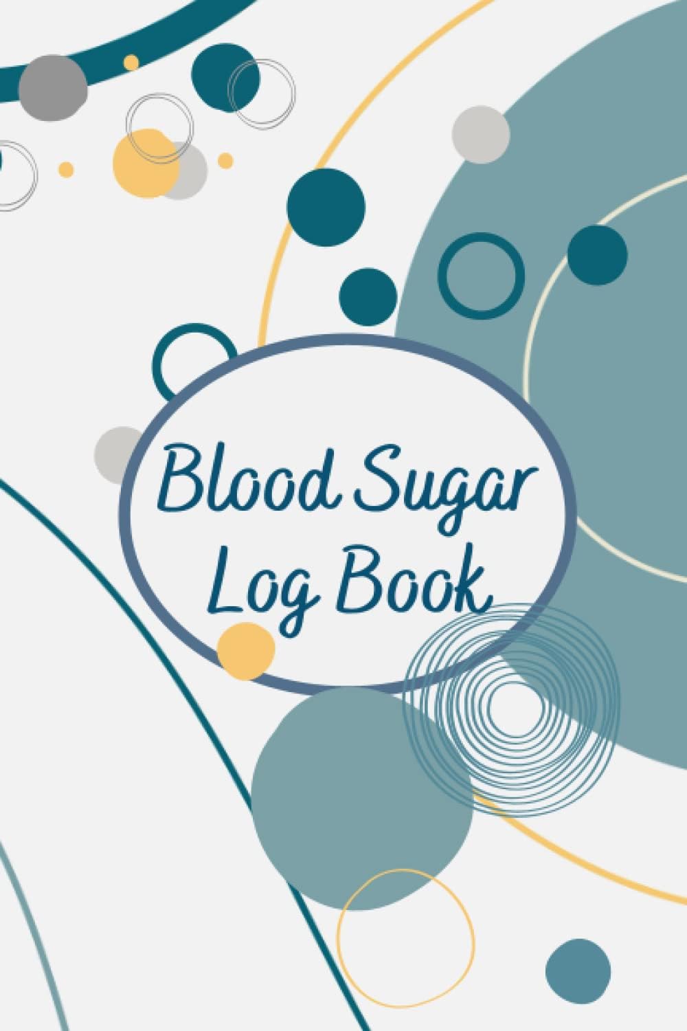 Blood Sugar Log Book: Daily Diabetics Glucose Tracker/120 pages