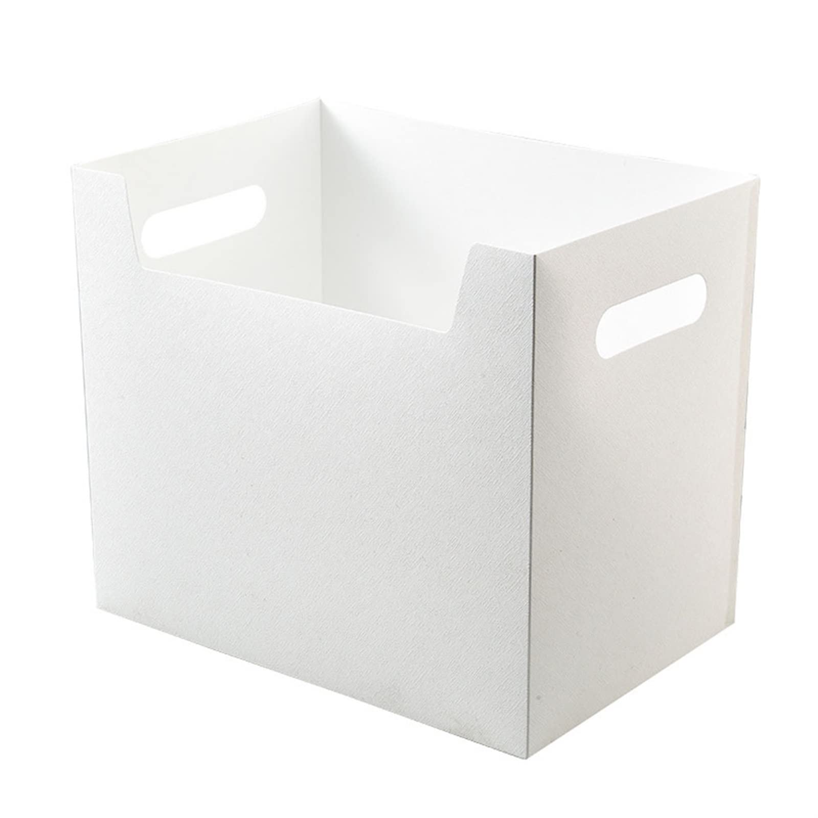 Aufbewahrungsboxen, Schreibtisch-Aktenbox, Weiß