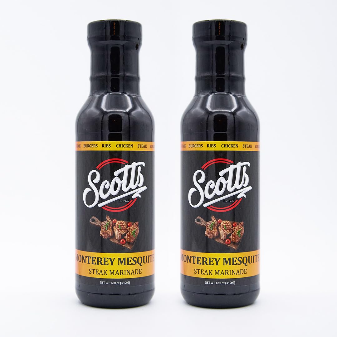Scott's Monterey Mesquite Steak Marinade Twin Pack