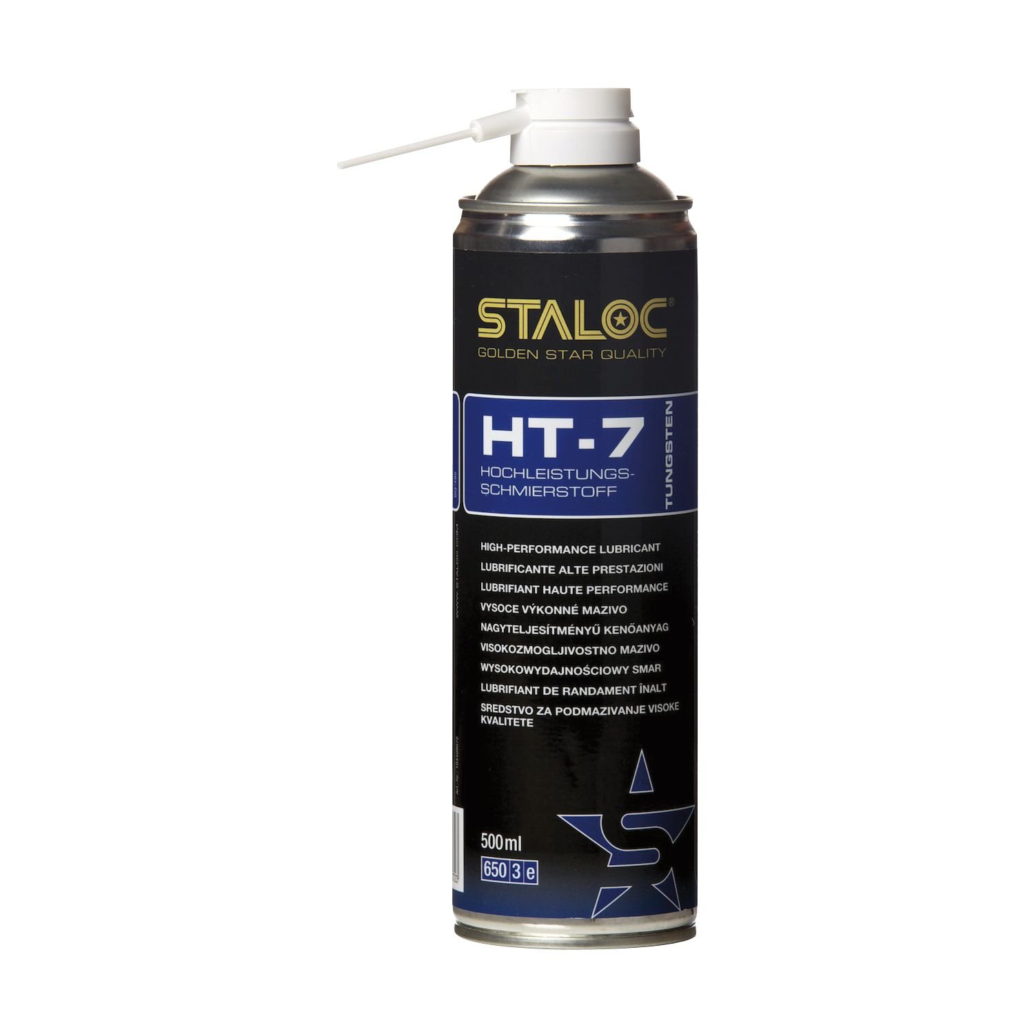 Hochleistungs-Schmierstoff HT-7 | Sprüh-Öl | Tungsten | mit exzellenter Druck- und Temperaturbeständigkeit | 500 ml