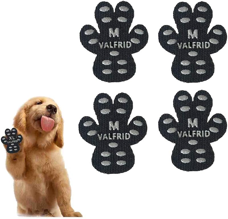 Protetor de Patas para Cães Antiderrapante Autoadesivo VALFRID M com 24 Unidades